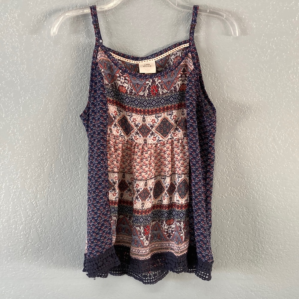Knox Rose Boho Blouse M
